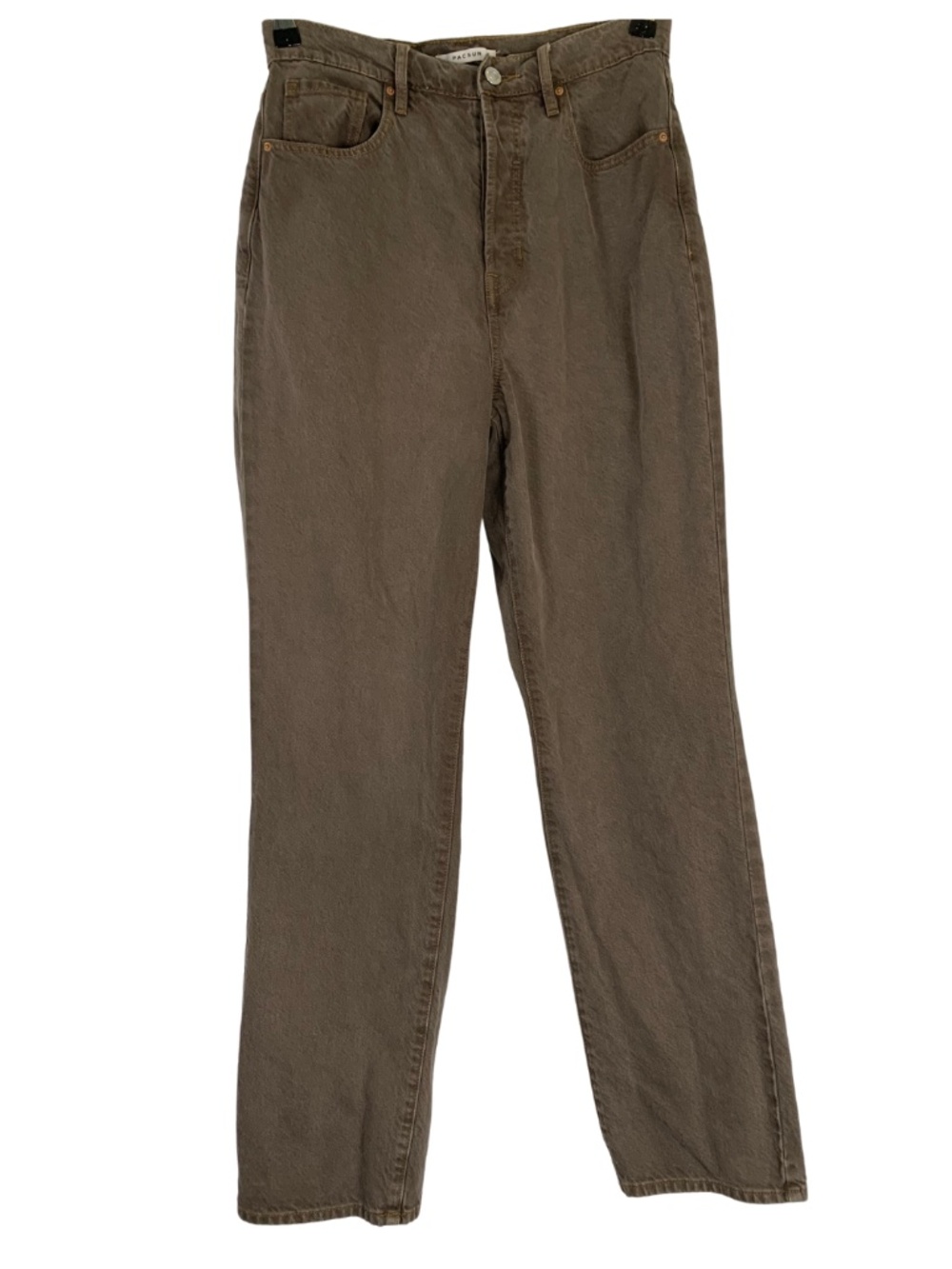 PacSun Olive Brown High Rise Bootcut Jeans Women's 28 90s Retro Vintage